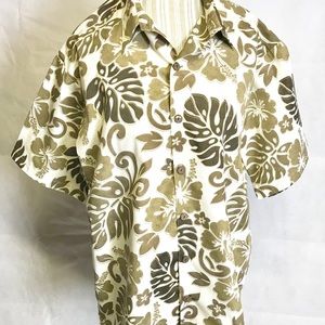 Hilo Hattie Men’s Aloha short sleeve shirt large